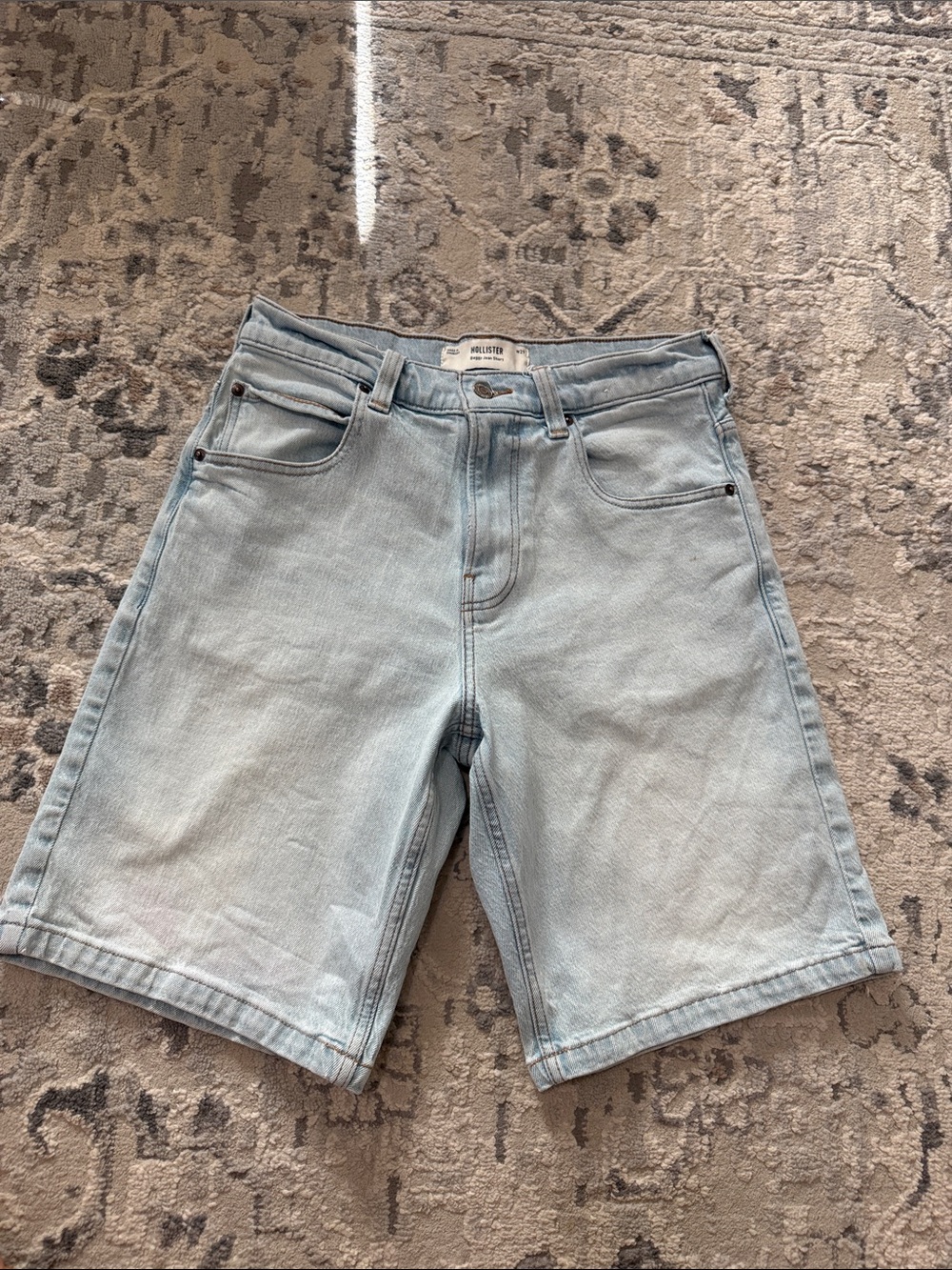 Hollister Light Blue Denim jorts